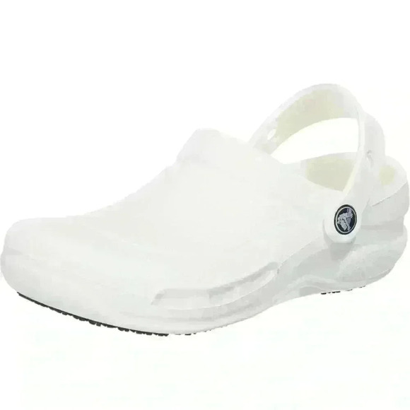 Crocs Bistro Slip Resistant clog work shoes 9w| 7m - Picture 1 of 4
